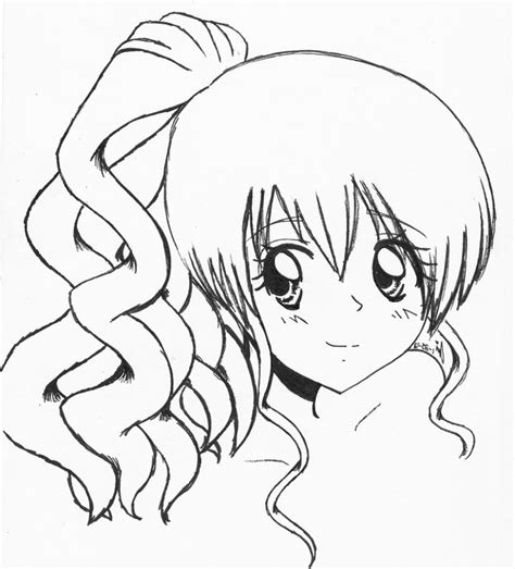 Easy Anime Drawing At Getdrawings Free Download