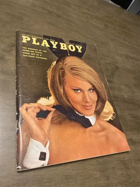 VINTAGE PLAYBOY MAGAZINE March 1967 VG Sharon Tate Pictorial Orson
