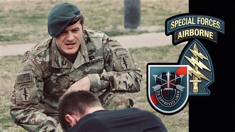 20th Special Forces Green Berets With Socom Athlete Youtube