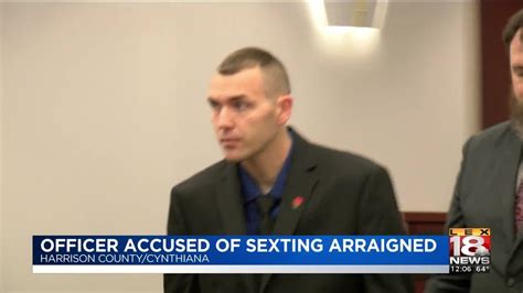 Officer Accused Of Sexting Arraigned Youtube