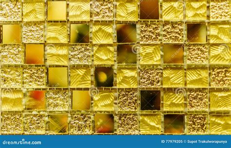 Yellow Tile Background Texture Stock Image Image Of Bathroom Design