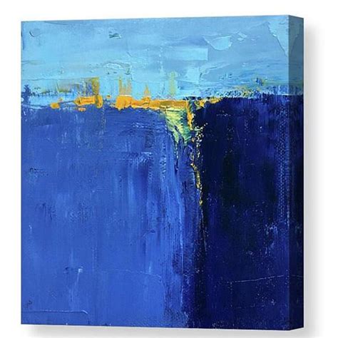 This is about 250 kb of jpg file per square foot of final poster size. Small Abstract Oil Painting Original 6x6 Canvas Blue ...
