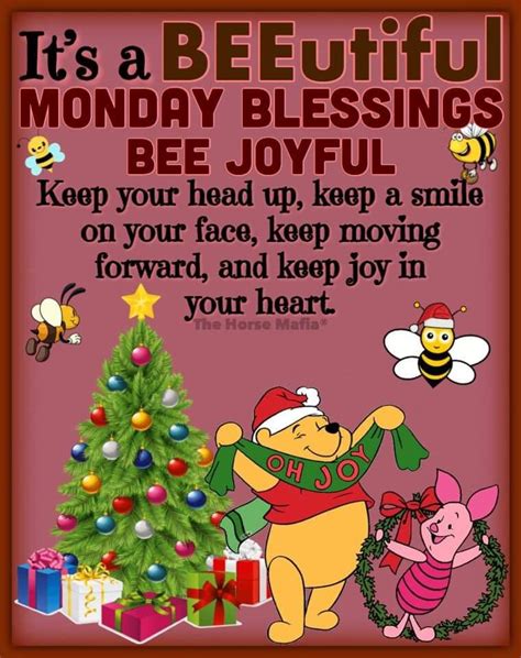 Monday Blessings Christmas Blessings Christmas Greetings Merry