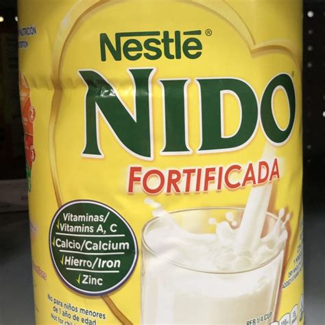 Nestle Nido Fortificada Dry Whole Milk 563 Oz Canister Beverage 352