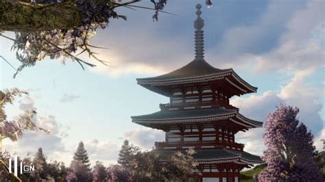 Japanese Three Storied Pagoda Minecraft Building Inc