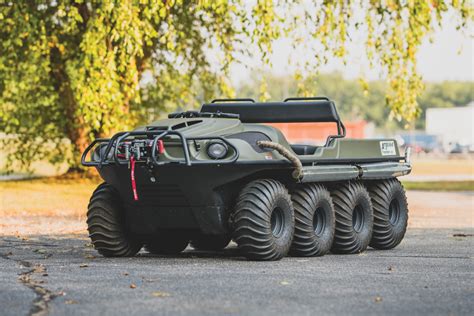 The Argo Frontier 650 8×8 - An Amphibious Go-Anywhere Machine From Canada