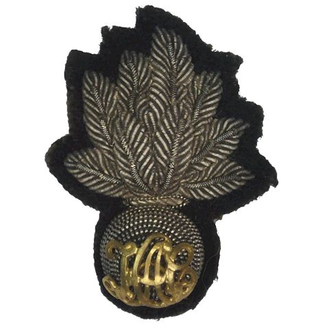 Honourable Artillery Company Gilt Hac Lettering Officers Cap Badge