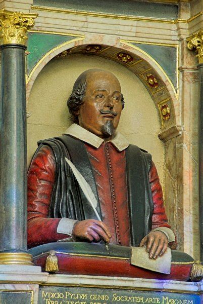 B&w thornton 23 henley st. Stratford upon Avon Photos, Shakespeare's memorial bust