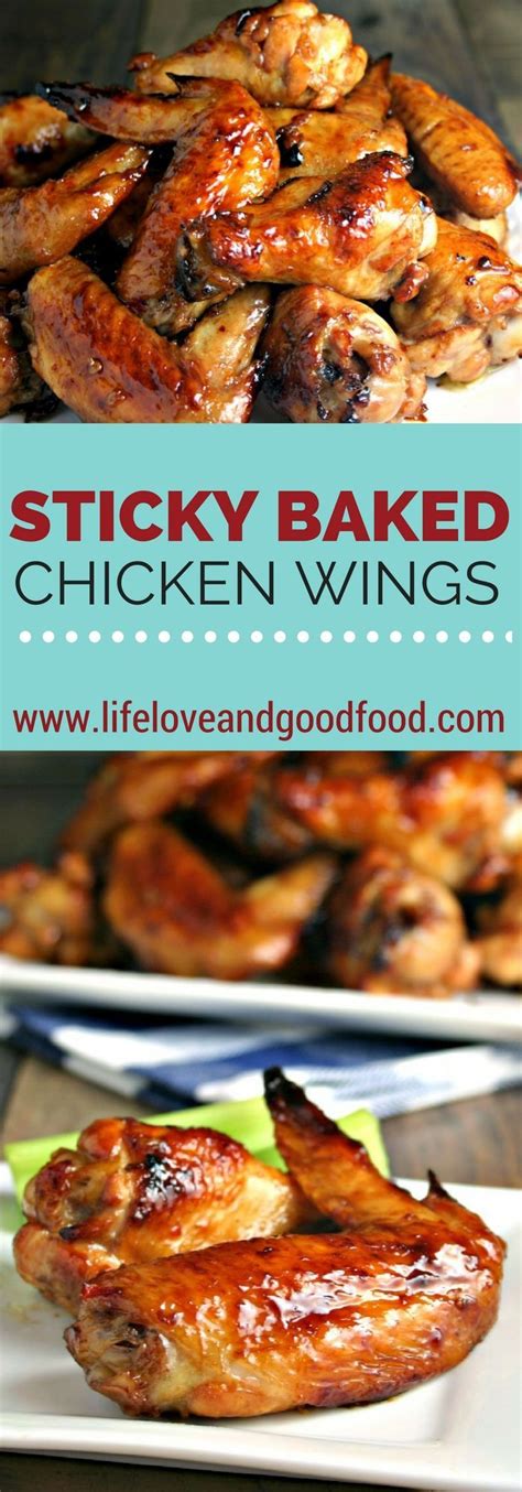 They're good enough to eat plain, and extra delightful when tossed with a parboiling chicken wings. Sticky Baked Chicken Wings | Recipe | Baked chicken wings ...