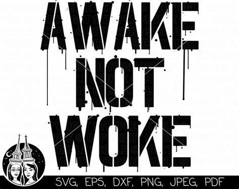Awake Not Woke Svg Conservative Svg Patriotic Svg 2nd Etsy Ireland