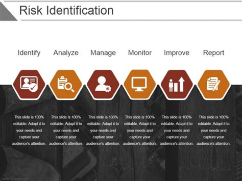Risk Identification Template 2 Ppt Powerpoint Presentation Show