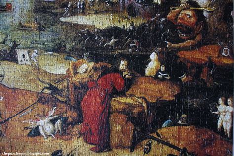 Welcome to all jigsaw puzzles! Bosch The Tempting of St. Antonio Ricordi Art Stones 2000 ...