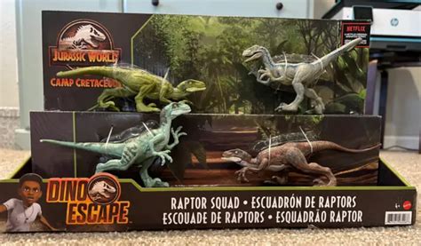 Mattel Jurassic World Camp Cretaceous Camp Cretaceous Raptor Squad
