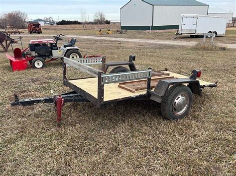 4x8 Utility Trailer Peterson Land And Auction Llc