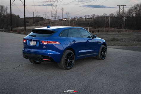 Maybe you would like to learn more about one of these? Exotic Transformation of Blue Jaguar F-Pace with Custom ...