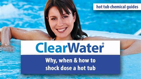 How To Shock Dose A Hot Tub Youtube