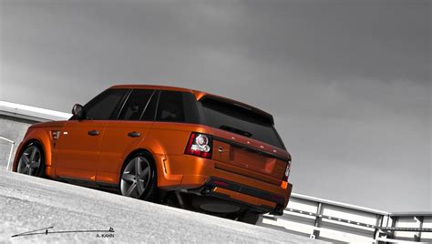 2012 Kahn Vesuvius Orange Range Rover
