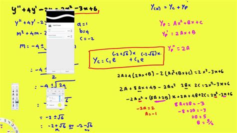 To view the correlation coefficient, turn on diagnosticon. Method of Undetermined Coefficients - Superposition method ...