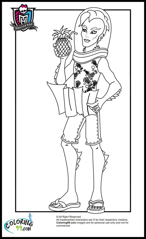 Monster high coloring pages are a fun way for kids of all ages to develop creativity, focus, motor skills and color recognition. Monster High Characters Coloring Pages - GetColoringPages.com