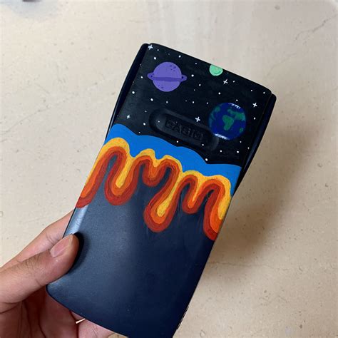 Yay back with another video! Calculator painting (con imágenes) | Mini arte en lienzo ...