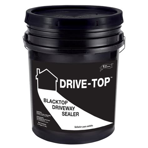 Edges are still done the same way, but large areas are evenly coated with a large tank that feeds a high pressure spray wand. Latex-ite 4.75 Gal. Drive-Top Blacktop Driveway Sealer ...