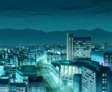 Hope you enjoy :) with kind of quoets i share tell me your thoughts Cityscape City Town Anime Scenery Background Wallpaper ...