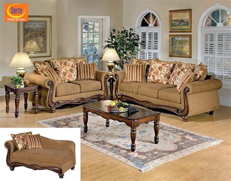 Free shipping on many items! 50310 Olysseus Sofa in Brown Floral Fabric by Acme Furniture