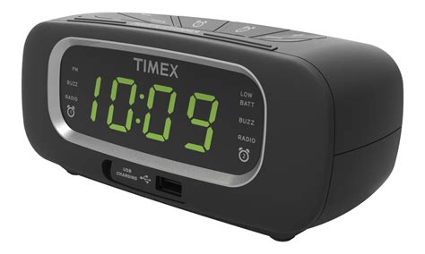 Timex Fm Dual Alarm Clock Radio With Usb Port