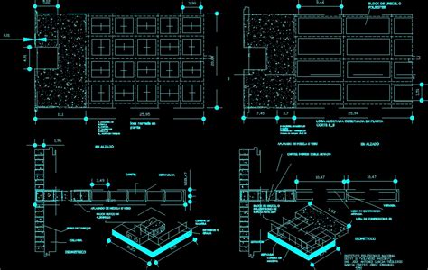 Lightweight Concrete Slab For Housing Dwg Detail For Autocad • Designs Cad