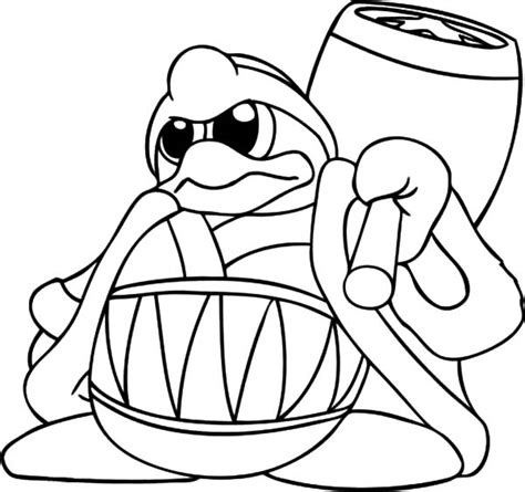 Kirby Friend Coloring Pages : Kids Play Color