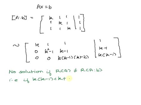 solved x y kz k2 x ky z k kx y z 1 the system i for not having a solution ii
