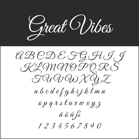 Cursive Easy Calligraphy Fonts