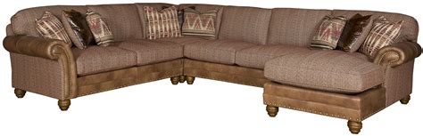 Southwestern Sectionals Rustic Leather Sectionals Fiesta Furnishings