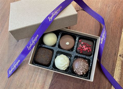 Box Of 6 Assorted Chocolates • Indulgence Chocolates