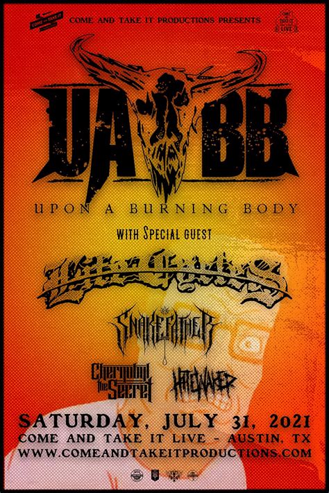 Upon A Burning Body, Life Cycles, Snake Father, HateWaker and more