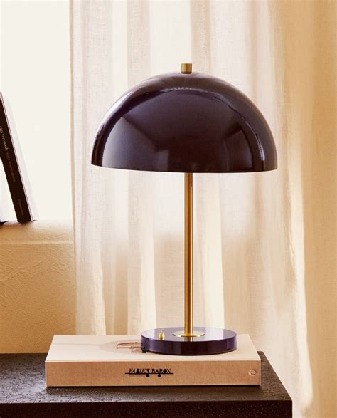 LAMP WITH A METAL DOME LAMPSHADE Zara Home in 2020 | Lamp, Zara home