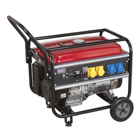 These 110v 220v gasoline generators incorporate the most recent technologies that solve your lighting and power needs efficiently. Sealey G5501 Generator 5500W 110/230V 13hp | Workshopping ...