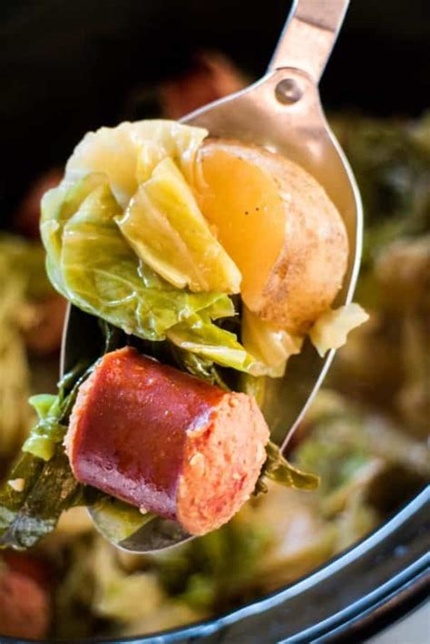 Check spelling or type a new query. Slow Cooker Kielbasa and Cabbage Recipe - Easy Crockpot Meal!