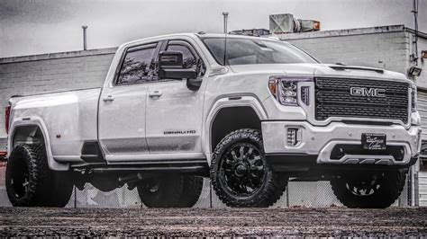 Custom Gmc Dually The 2021 Sierra 3500 Denali With Full Chrome Delete