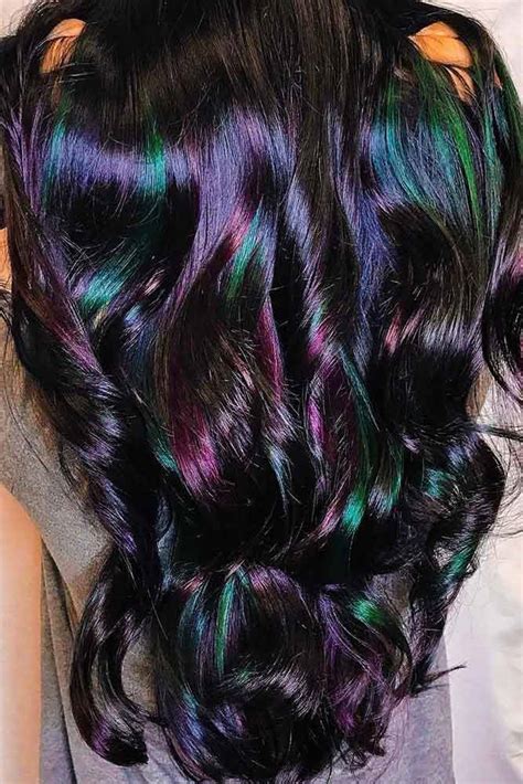 Short spikey hairstyle for straight hair via. 33 Incredible Looks With Oil Slick Hair | LoveHairStyles.com