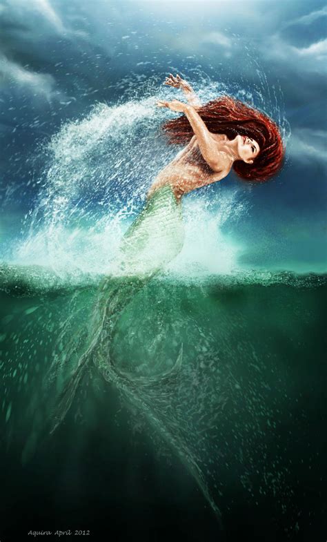 Mermaid Jumping By Artaquilus On Deviantart