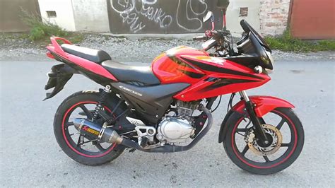 Start something special with the new 2021 cb125f 125cc motorcycle. HONDA CBF 125 test exhaust akrapovic aliexpress and motor ...