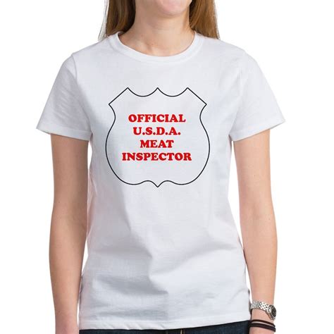 Official Usda Meat Inspector Women S Value T Shirt Official Usda Meat Inspector Women S T Shirt