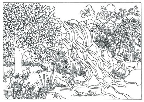 Https://tommynaija.com/coloring Page/animal Nature Scene Coloring Pages