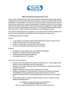 Download self performance evaluation receptionist examples for free. receptionist performance review - Fill Out Online, Download Printable Templates in Word & PDF ...
