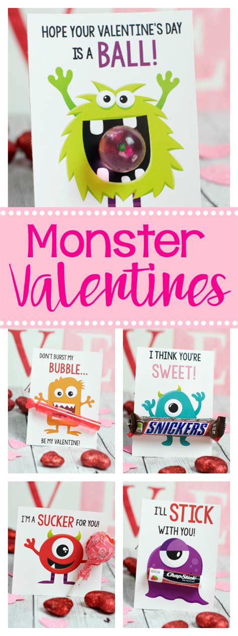 Monster Valentines Fun Squared