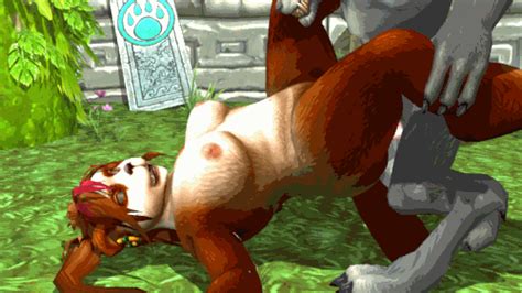 Post 1811898 Animated Pandaren Worgen World Of Warcraft