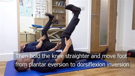 Sural Nerve Mobilization Different Moves And Planes Of Motion Youtube