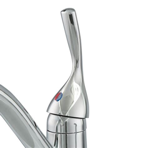 4 hole kitchen faucet with sprayer. Delta Standard Kitchen Faucet 8 in. Widespread 4-Hole Side ...