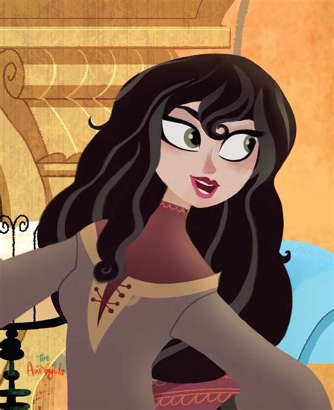 Tycoon Was Wondering What Cassandra From Tangled The Series Would Look Like With Longer Hair So